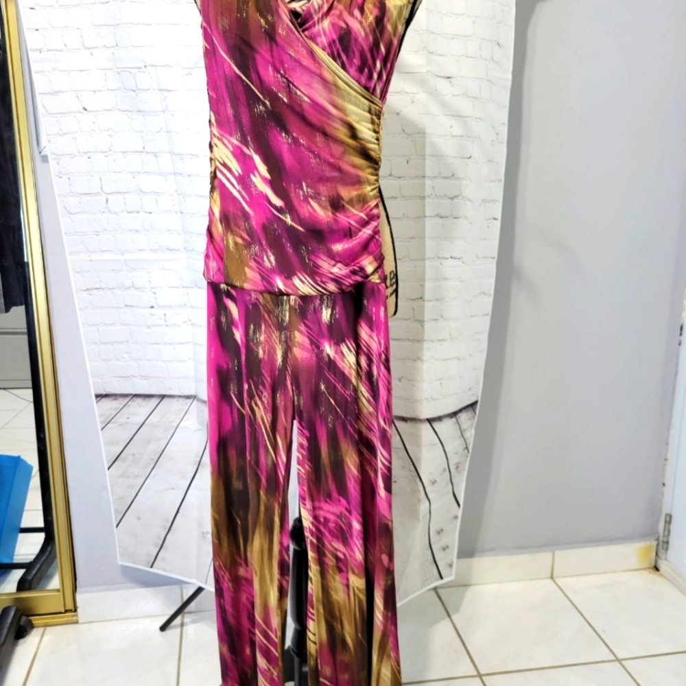 Vava Voom Jeans Purple Jumpsuit